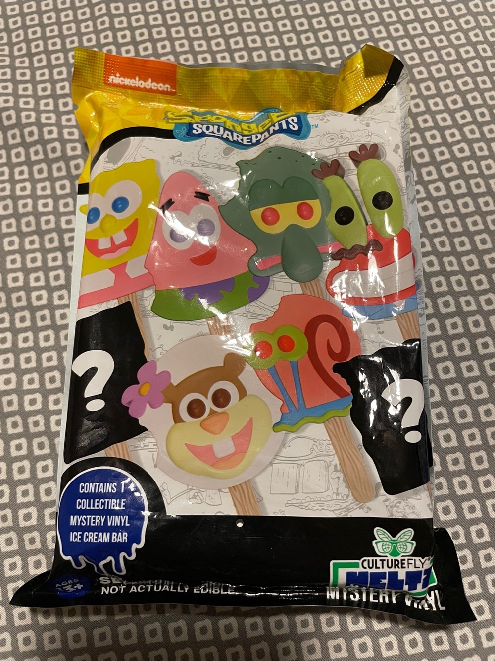 Sealed Nickelodeon SpongeBob SquarePants Mystery Vinyl Ice Cream Bar Culturfly